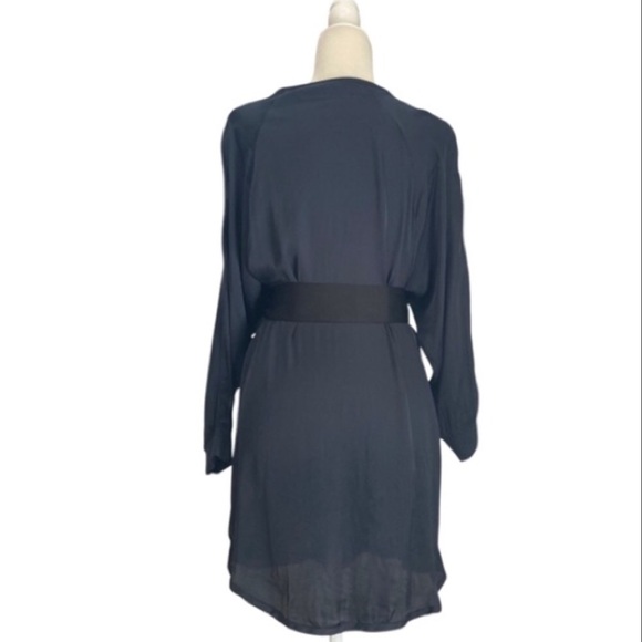 Enza Costa Dress with Tie Belt Long Sleeves - Picture 8 of 10